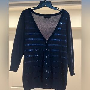 Navy Limited Cardigan